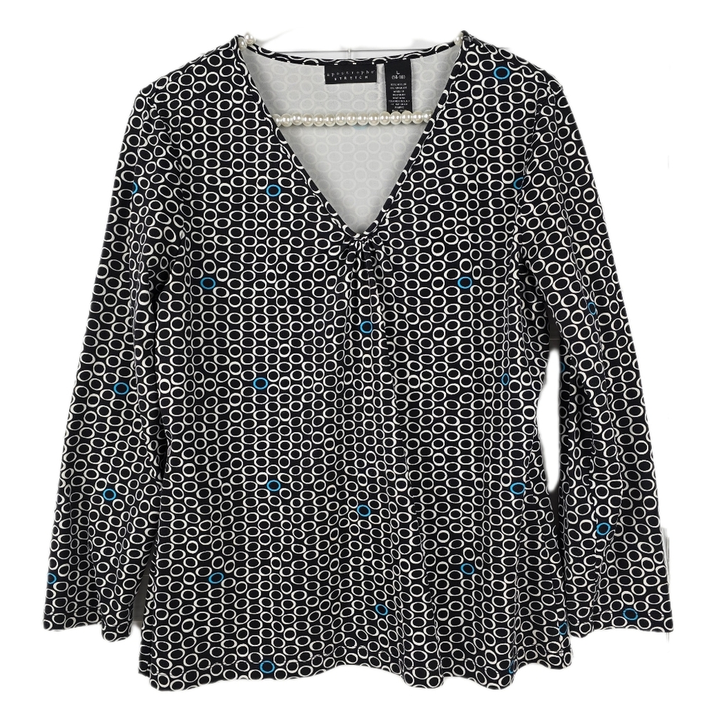 Apostrophe Stretch Top